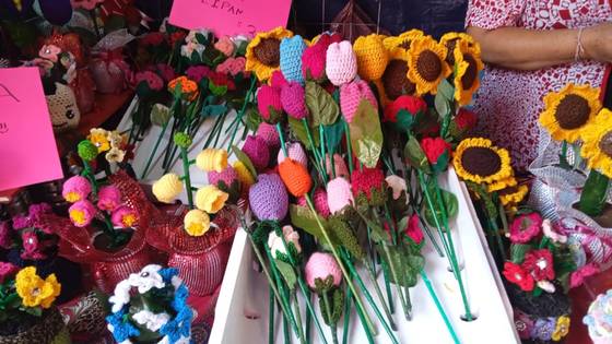 Día de San Valentín: Flores tejidas a crochet son excelente opción -  Noticias Vespertinas | Noticias Locales, Policiacas, sobre México,  Guanajuato y el Mundo