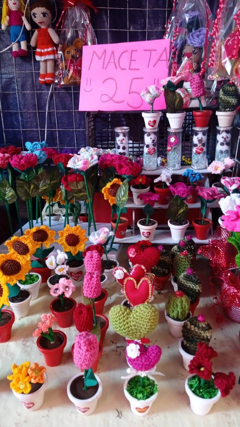 Día de San Valentín: Flores tejidas a crochet son excelente opción - El Sol  de León | Noticias Locales, Policiacas, sobre México, Guanajuato y el Mundo